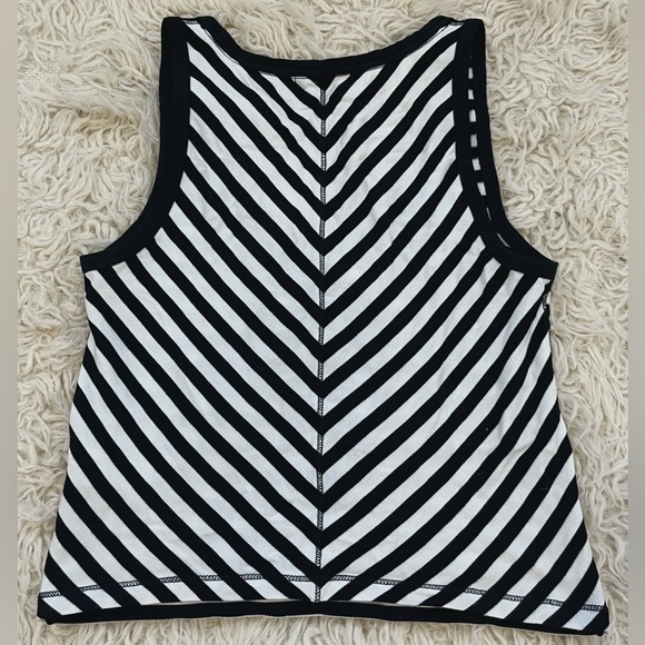 Rag & Bone | Indigo Striped Tank Top - Picture 3 of 4